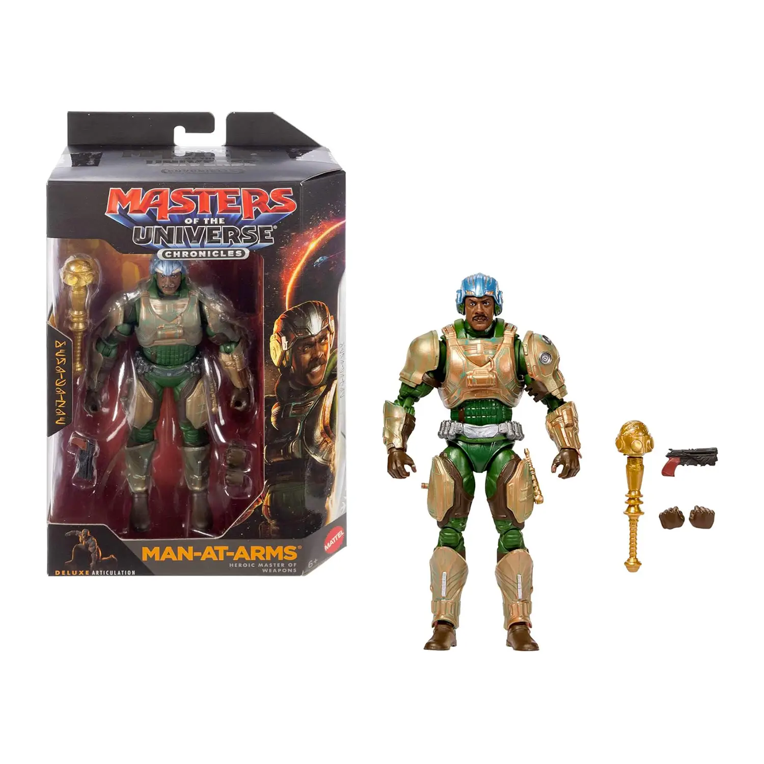 Masters Of The Universe - Man At Arms - action figures ed accessori