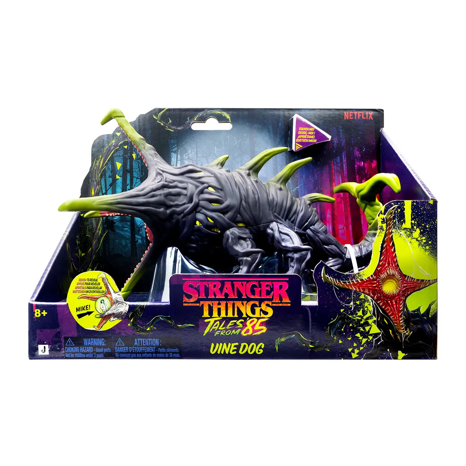 Stranger Things Tales From '85 Personaggio Squishy Vine Dog - action figures ed accessori