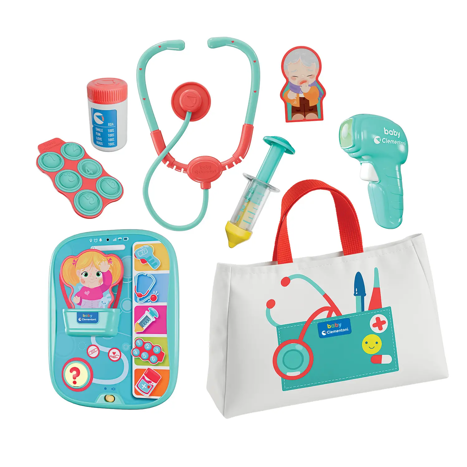 Baby Clementoni Baby Doctor Kit - Primi giochi