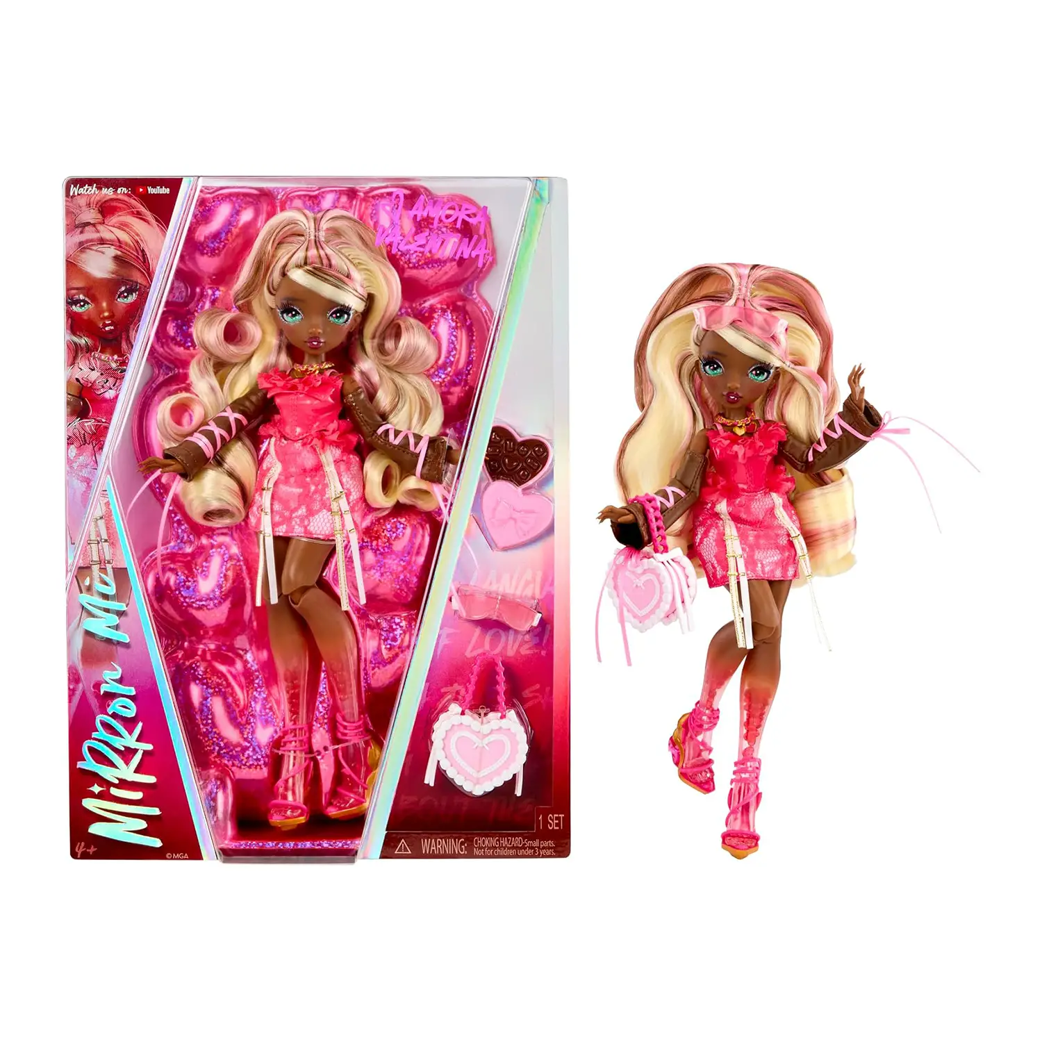 MirrorMi Fashion Doll Amora Valentina - collezionabili bambina