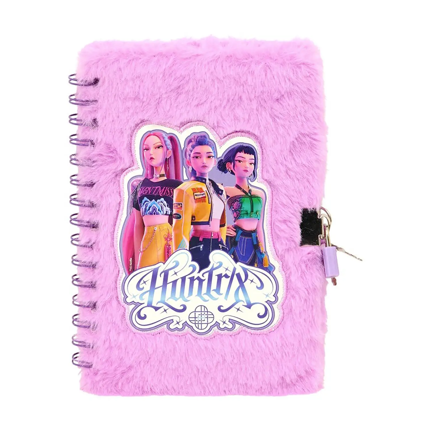 K Pop Demon Hunters Set Diario + Penna 4 Colori - gadget