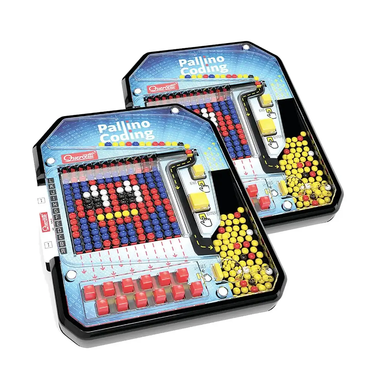 Pallino Coding Quercetti 11021 - Gioco Educativo di Pensiero Computazionale Set Scuola 2 Pezzi - giochi scientifici