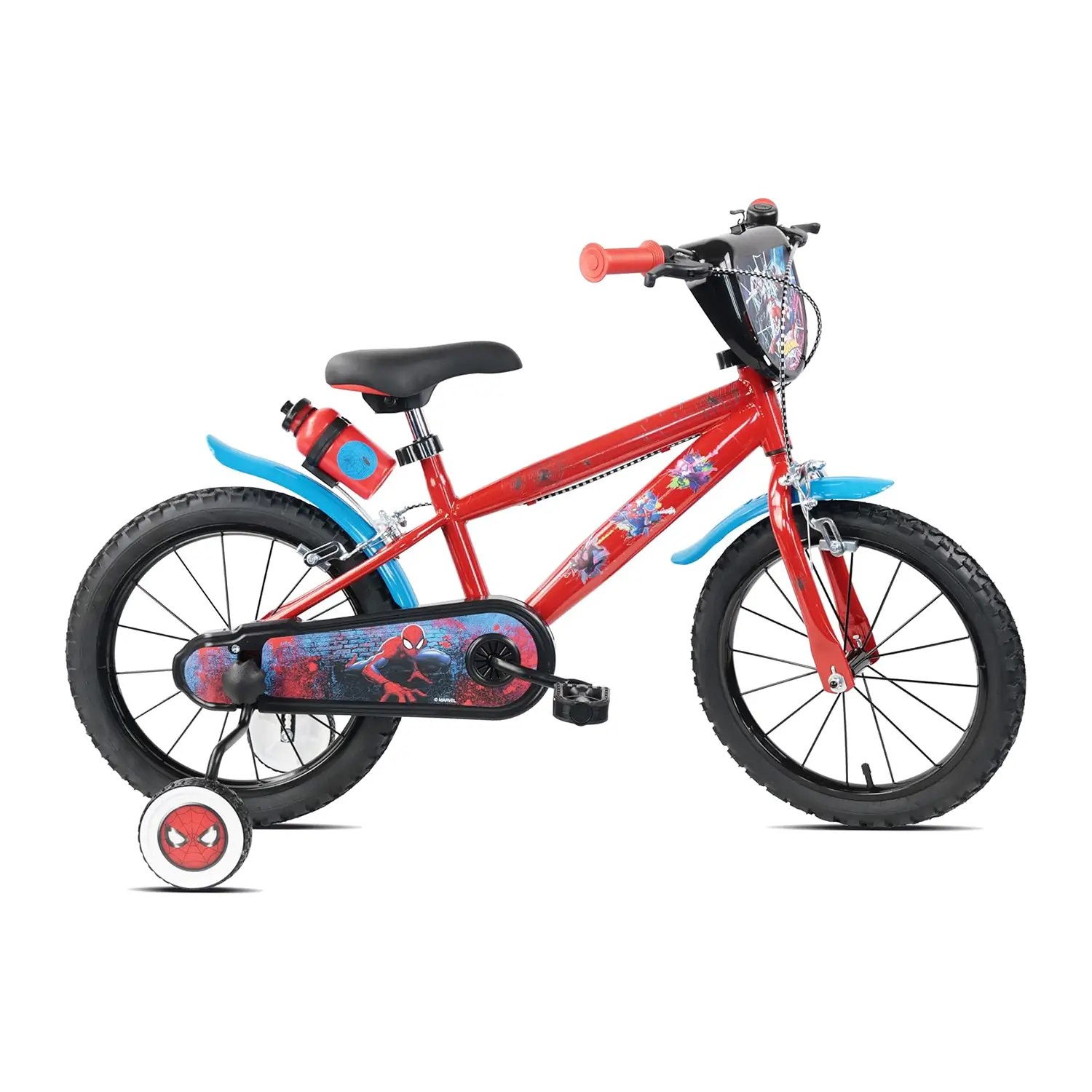 Bicicletta 16 Pollici Spiderman, Bici per Bambini 4-6 Anni - biciclette bambini