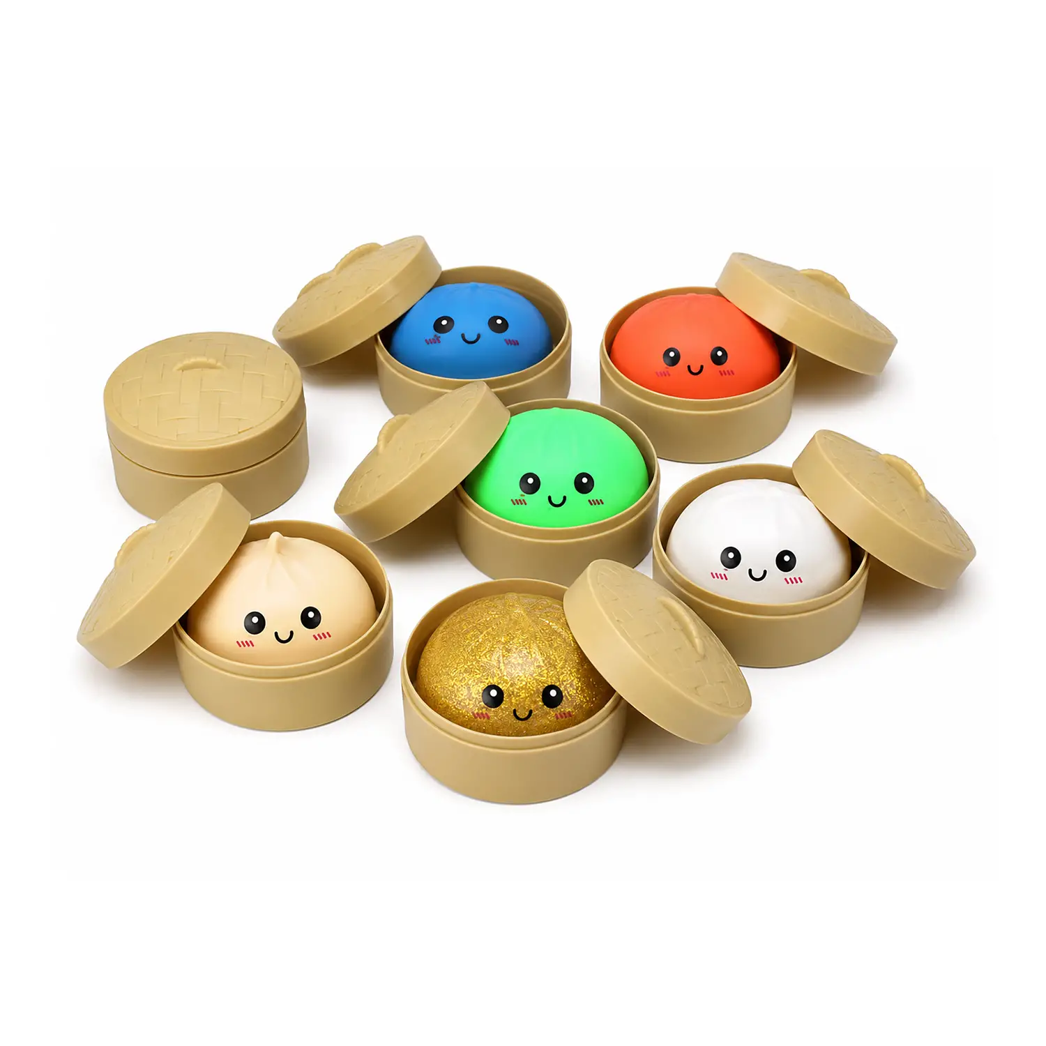 Baozi Squishy Best Seller Ravioli Cinesi Morbidi Antistress - collezionabili bambina