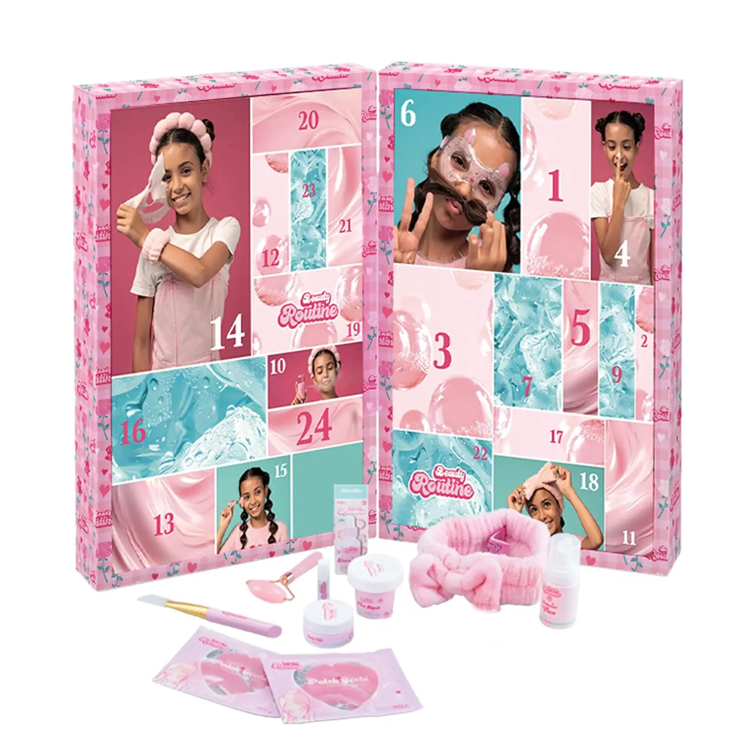 NICE Beauty Routine: Calendario Beauty per Bambine con 24 Sorprese - bellezza e accessori