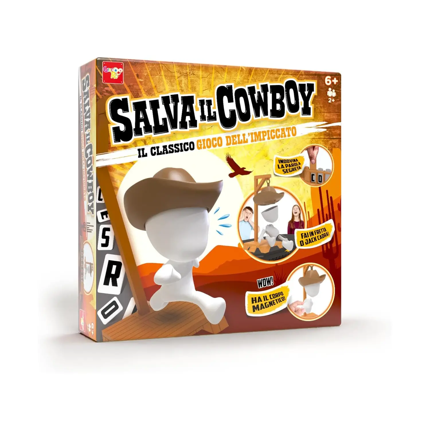 Salva Il Cowboy, sfida di parole - Giochi di società