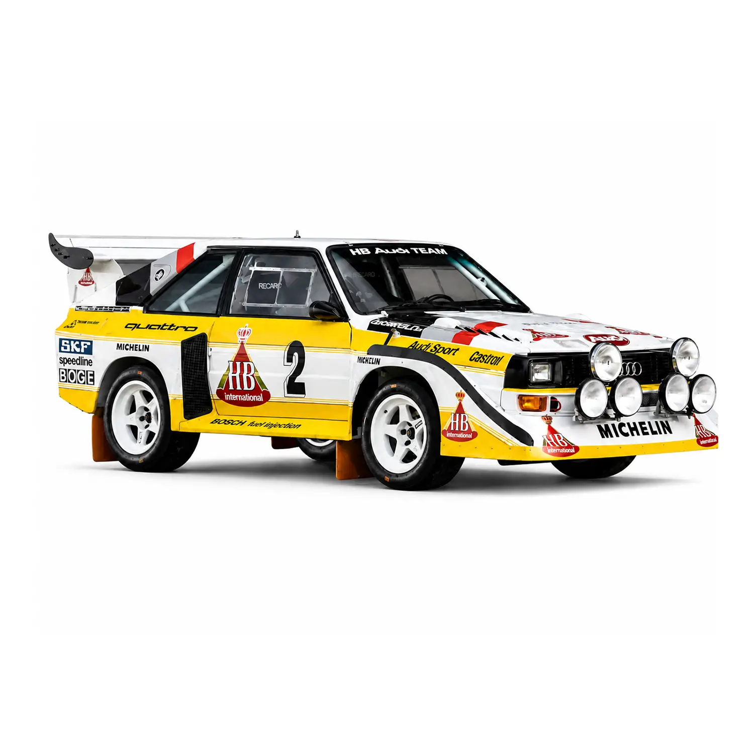 Bburago Audi Sport Quattro S1 E2 1985 - Modellino Auto 1:24 - diecast