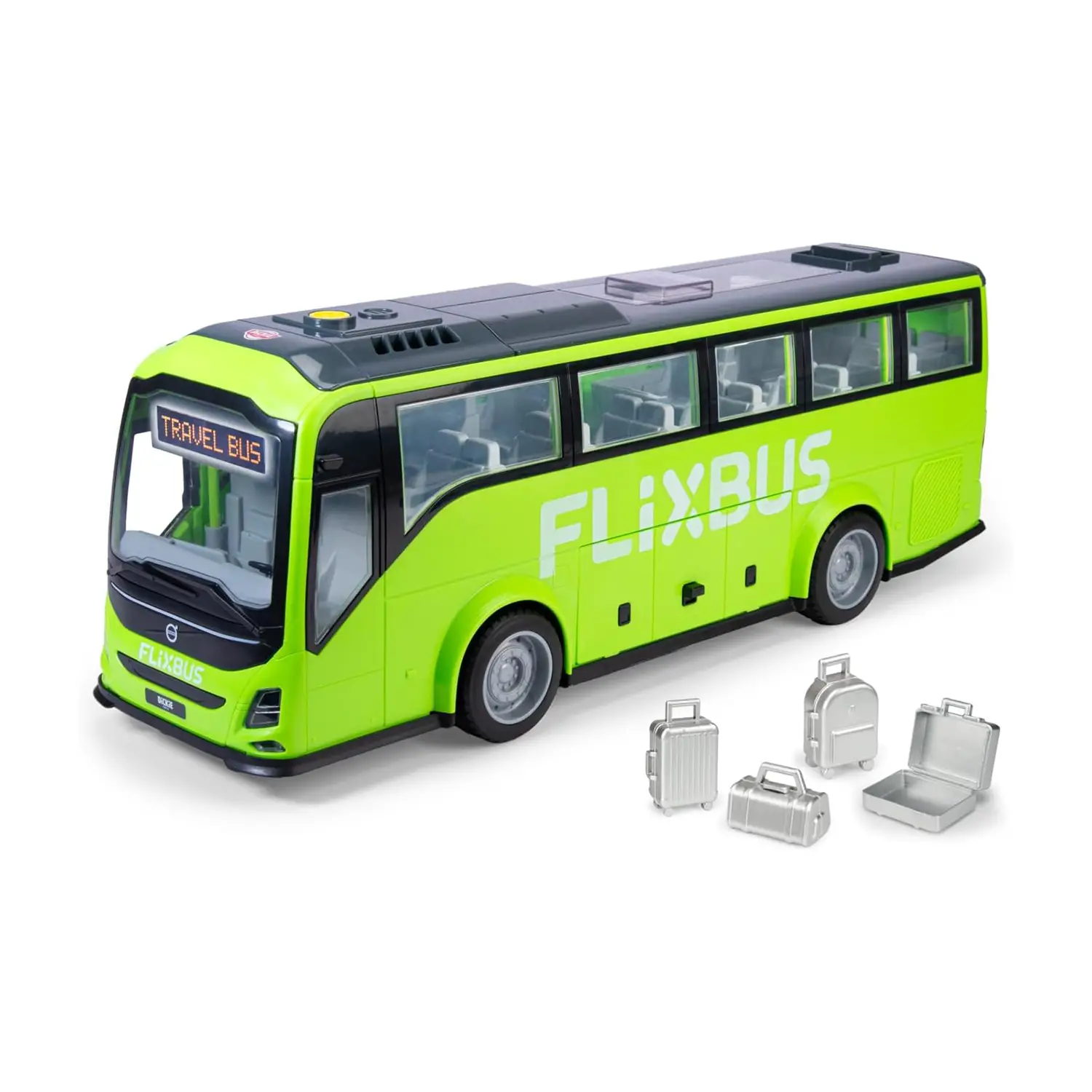 Dickie Toys FlixBus Pullman Giocattolo 54 cm con Luci e Suoni - modellini
