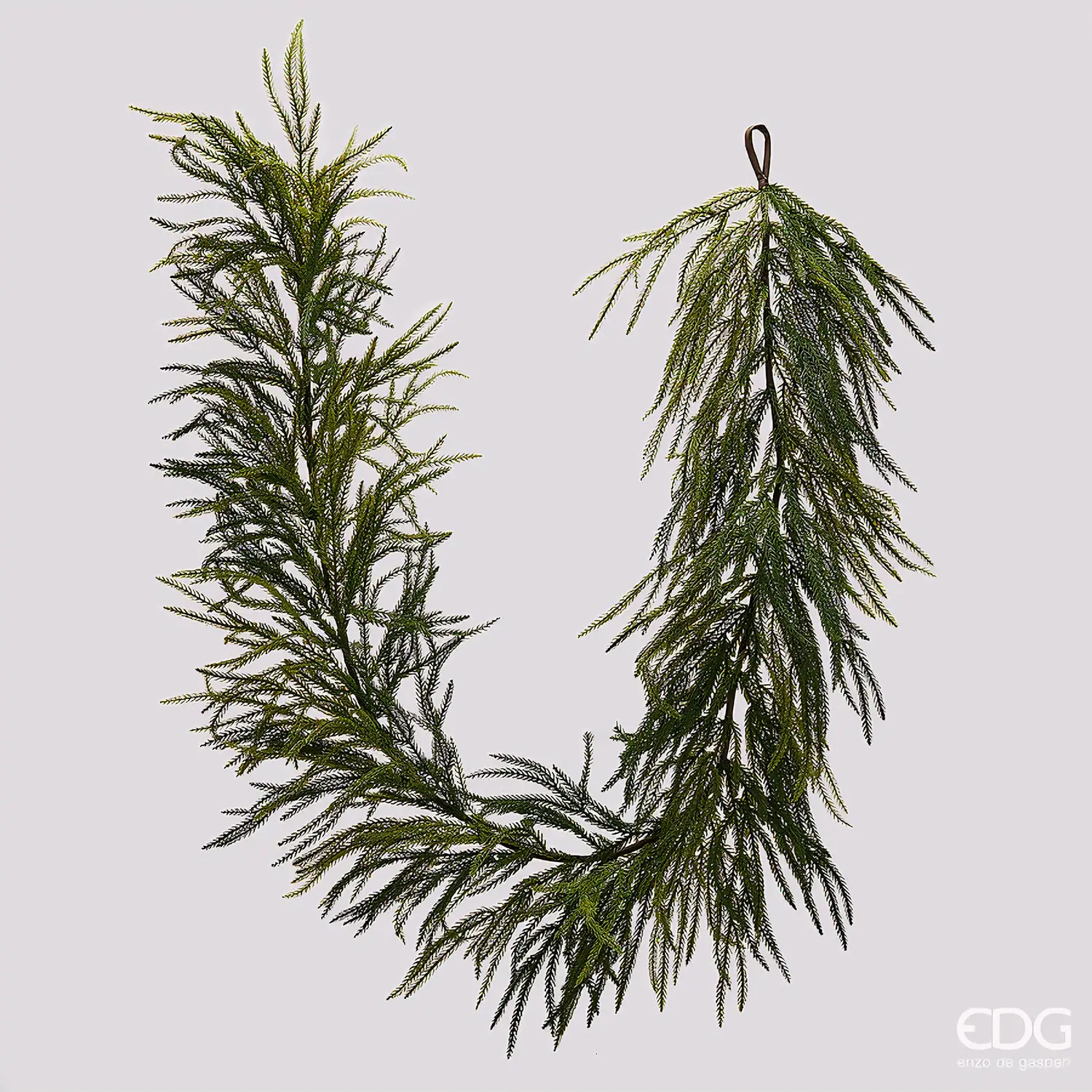 EDG Festone Cryptomeria Verde 210 cm Natale - fiori e ghirlande