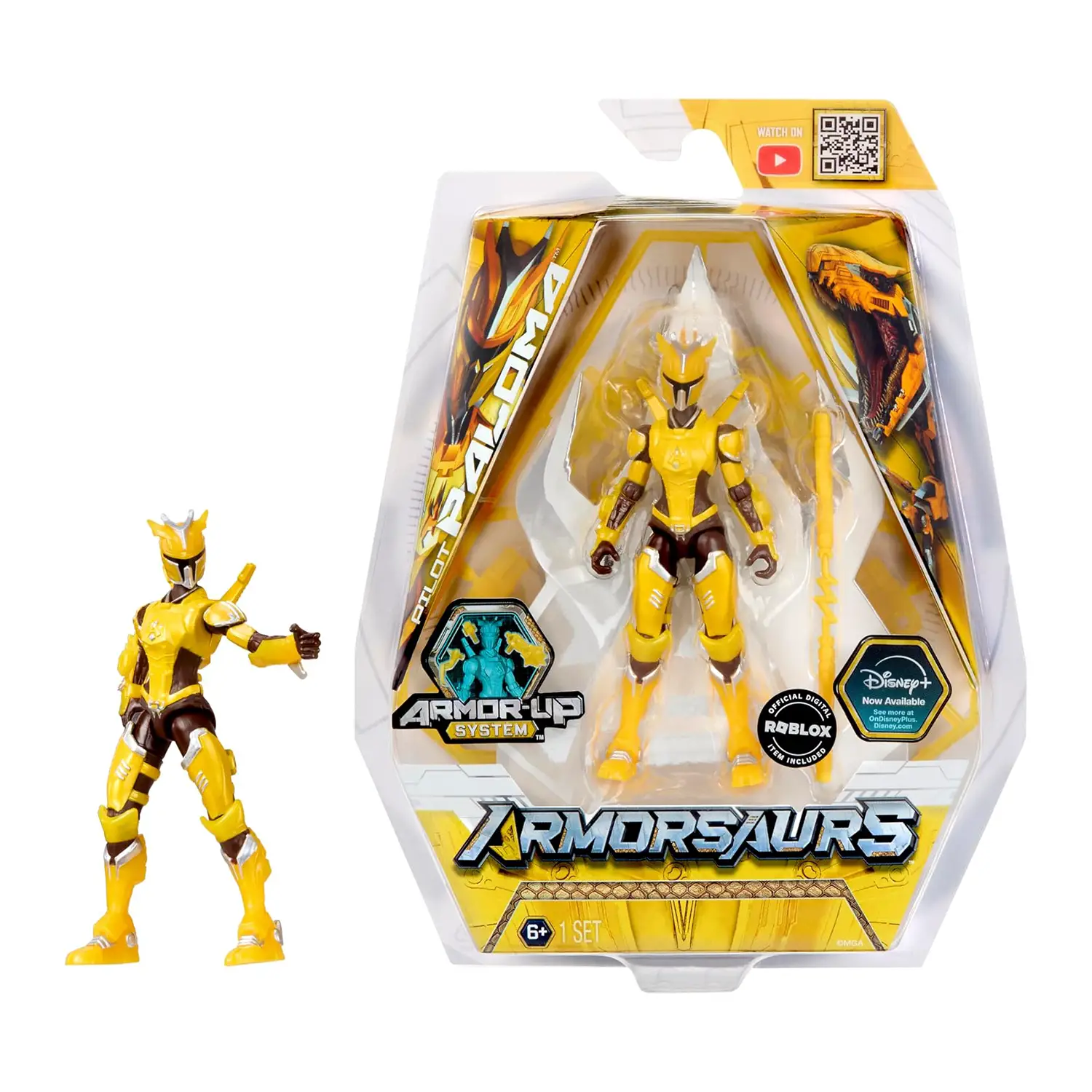Armorsaurs Personaggio Articolato Pilota Paloma - action figures ed accessori