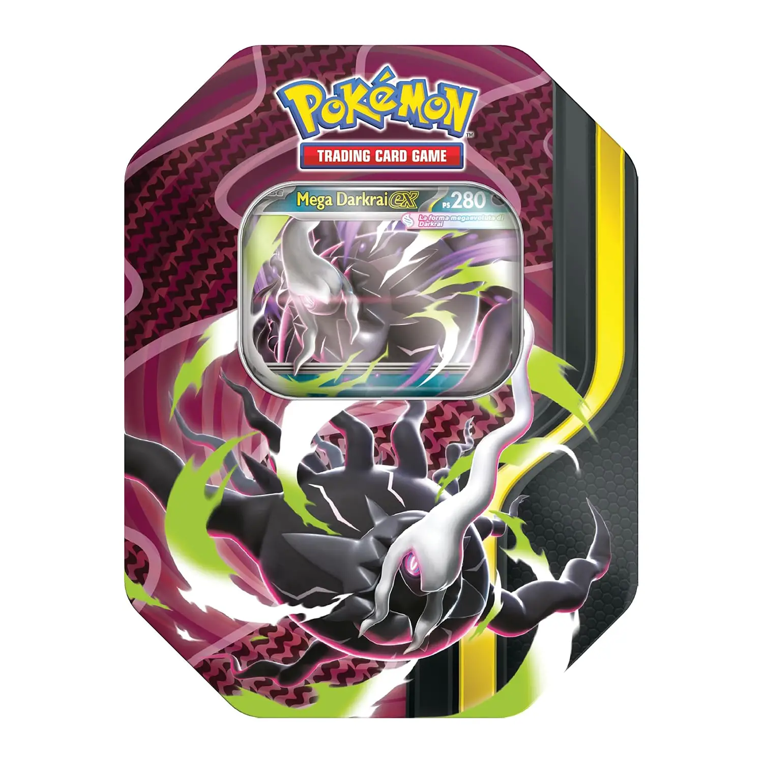 Pokémon GCC Tin Megaforze 2026 Mega Darkrai-Ex - Giochi di società