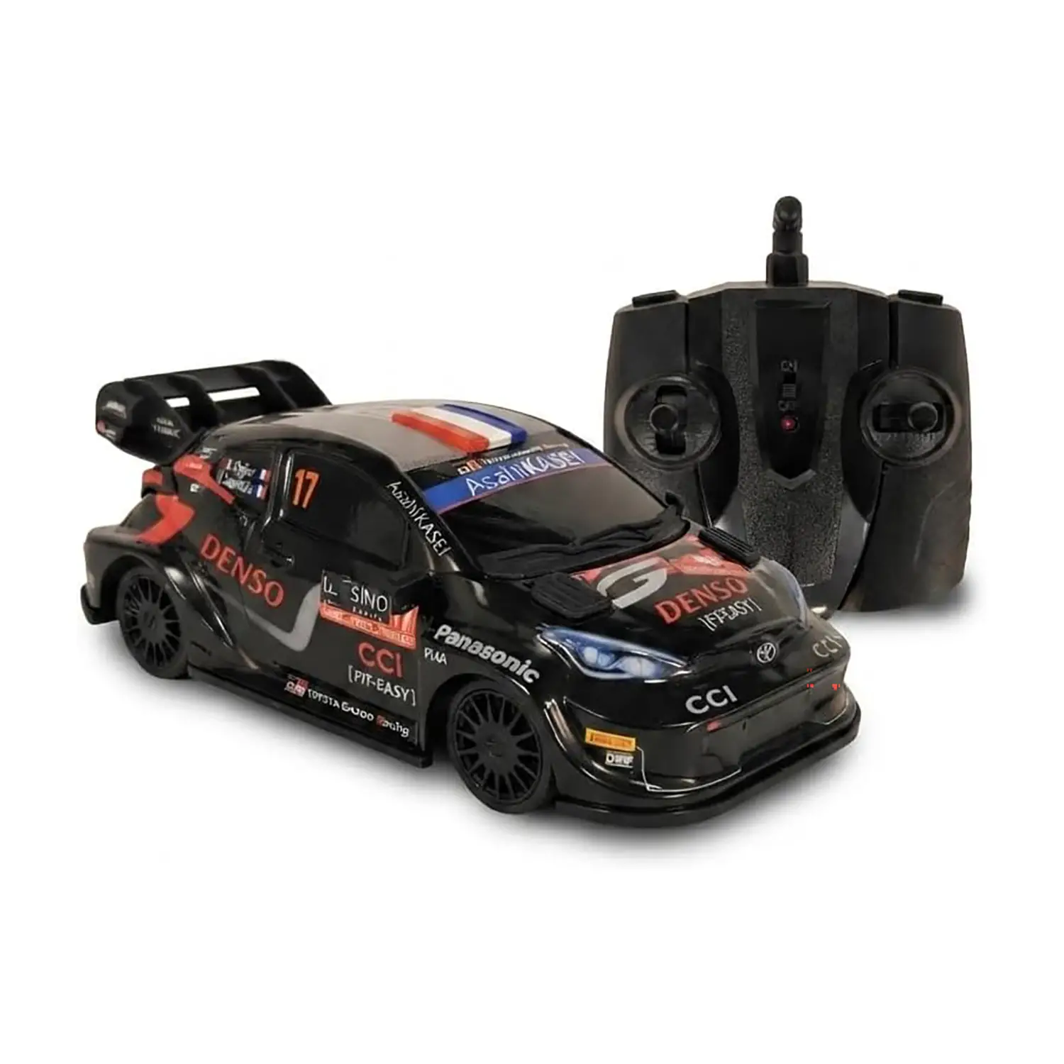 Auto Radiocomandata Toyota Yaris WRC Scala 1:24 - Mondo Motors - radiocomandi