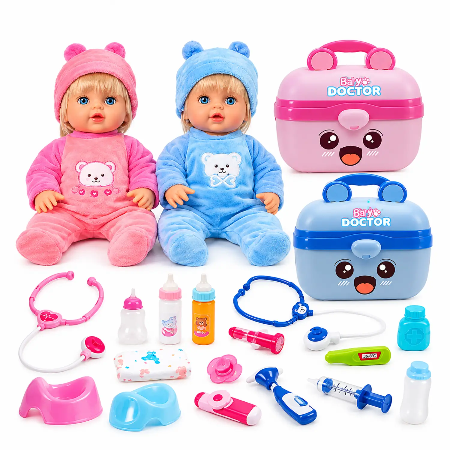 Birby Bua Deluxe Bambola Interattiva Con Borsetta - collezionabili bambina