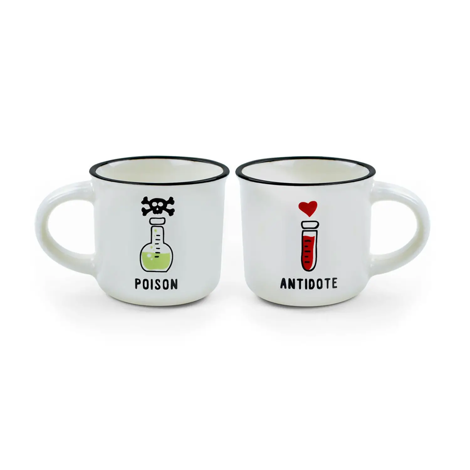 Legami - Expresso Per Due Set Tazzine Da Caffè Pozione E Antidoto - legami