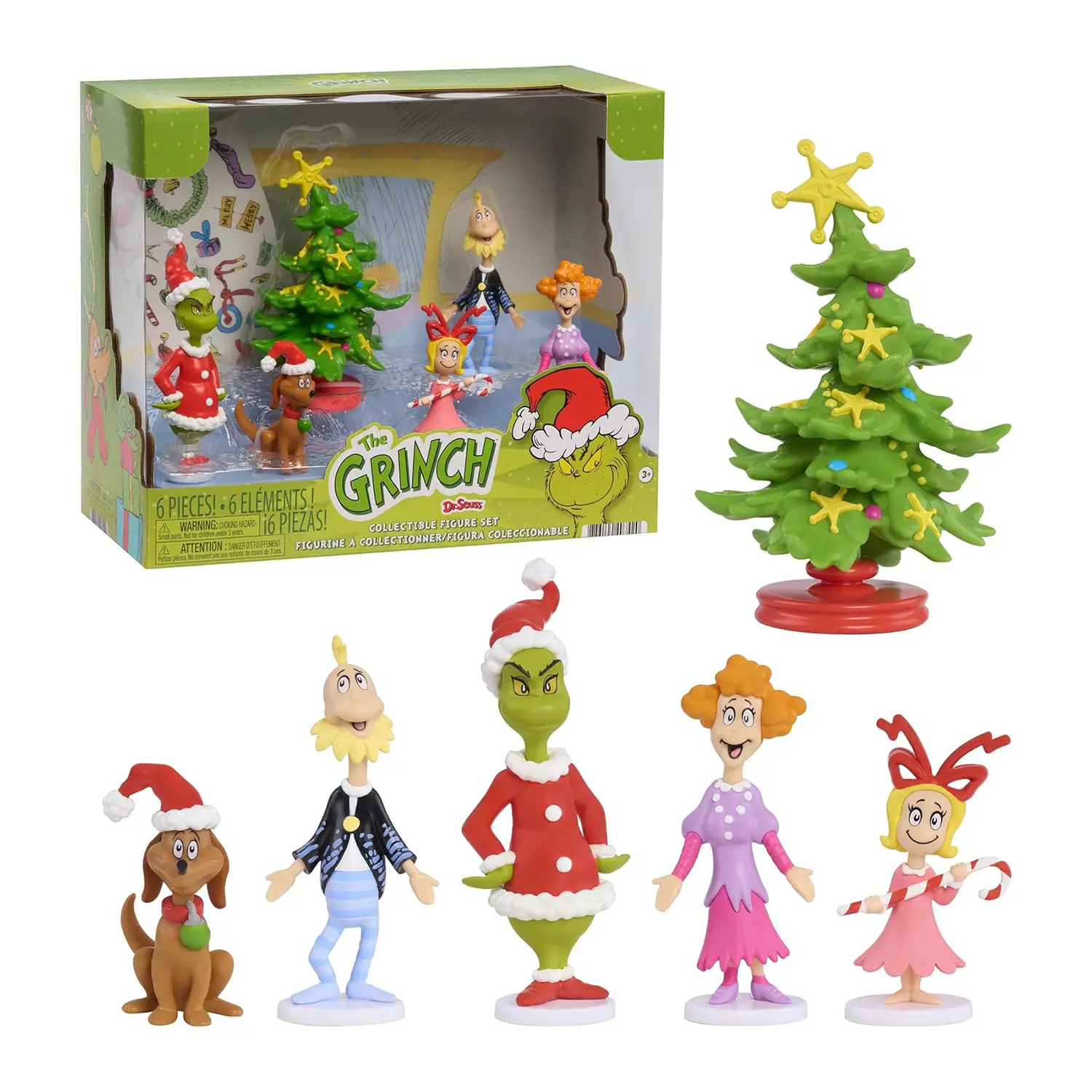 Il Grinch - Set Personaggi da Collezione - action figures ed accessori
