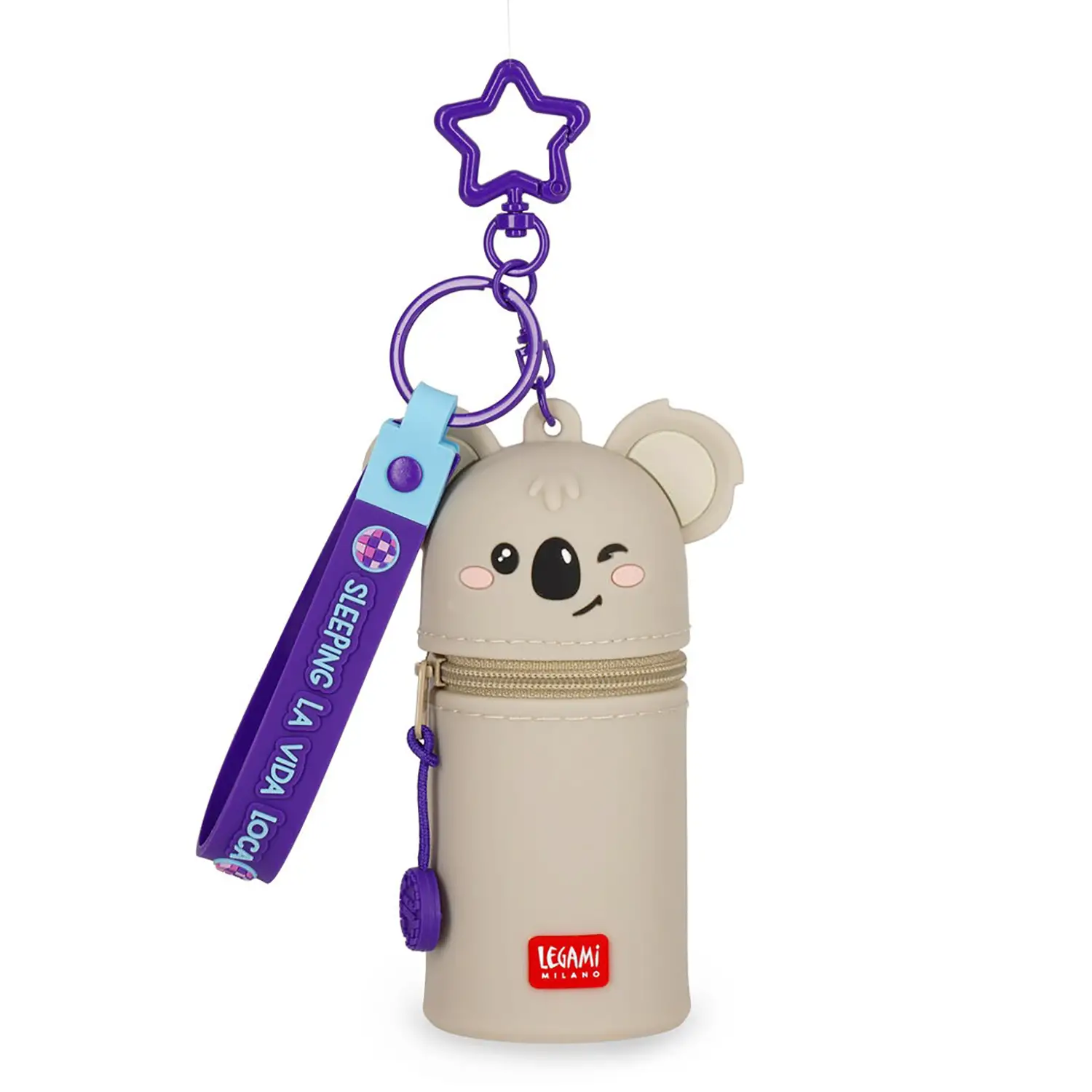 Legami - Mini Kawaii Portamonete Con Portachiavi Koala Sleeping La Vida Loca - legami