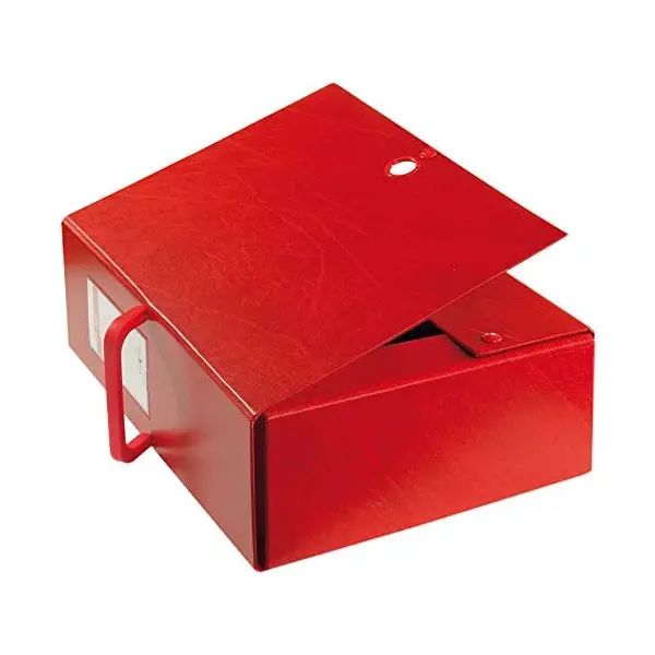 Cartella Progetto Big Seirota Dorso 12 Rosso - Archiviazione