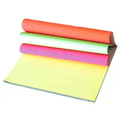 CARTONCINO COLORATO LUCIDO  35x50 10FF ARANCIO