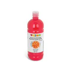 Tempera Pronta Primo Primi Passi Rosso Vermiglio 1000 ml – Colore a Tempera Superlavabile
