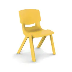 Sedia per Bambini Nido e Scuola Infanzia ErgoCam Baby - Misura 1 - Giallo - Conforme CAM