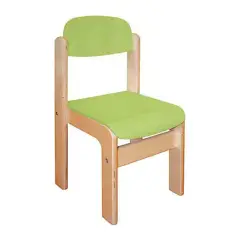 Sedia Infanzia Multistrato verde Seduta H 30m