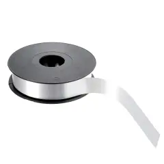 Nastro Regalo Argento Arricciabile 31 mm x 100 Yard – Nastro Decorativo in Polipropilene