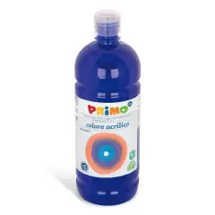 Tempera Acrilica Primo Blu 1000 ml – Colore Acrilico ad Acqua