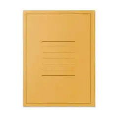 Cartella per Atti Eco Leggera con Stampa Giallo