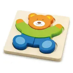 Primi Incastri Nido: Puzzle a colori Orsetto