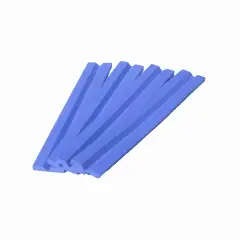 Coprispigoli in EVA Blu, Set 4 Profili Paraspigoli da 150 cm con Collante