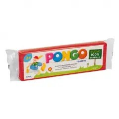 Plastilina Pongo By Giotto – Panetto 350 g Rosso | 100% Vegetale e Sicura