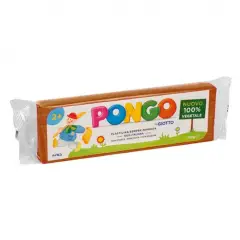 Plastilina Pongo By Giotto – Panetto 350 g Terracotta | 100% Vegetale e Sicura