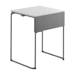 Banco Scuola Impilabile Monoposto Joi, Altezza 76 cm. - Conforme CAM