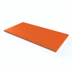 Materassino Color per Ginnastica e Psicomotricità dei Bambini cm.70x140, Arancio