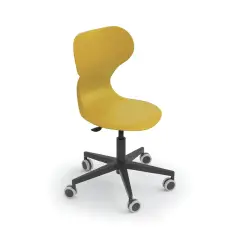 Sedia Mia Lift Regolabile Mis. 4-5-6 - Giallo Per Ambienti Scolastici Innovativi
