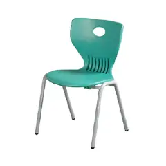 Sedia Classe 3.0 Misura 3 H 34 Cm. Verde 2 Pz. Per Ambienti Scolastici