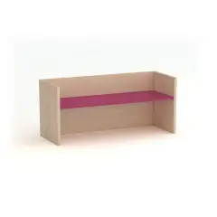 Panca Pluriuso Nido e Infanzia Kubò Betulla Seduta Fucsia - Conforme CAM