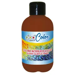 Tempera Acrilica Giodicolor 250 ml - Marrone