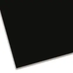 Cartoncino Colorato Premium Liscio 50x70 cm Nero – 200 g/m² FSC