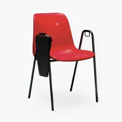 Poltroncina Kastilene Helene con Braccioli e Pianetto – Misura 6 - Rosso