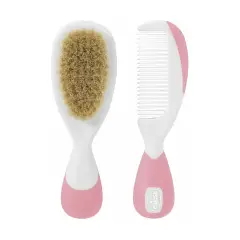 Spazzola E Pettine Rosa
