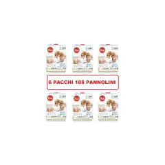 Pannolini Trudi Baby Care Mini 3/6 Kg 18 Pannolini
