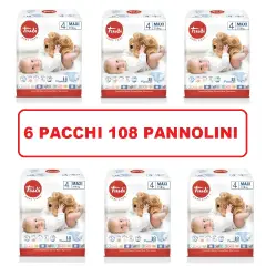 Pannolini Trudi Baby Care Maxi 7/18 Kg • 18 Pannolini