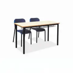 Banco Biposto 600 H 76 cm - Sottopiano in Griglia – Secondaria di Secondo Grado - CAM