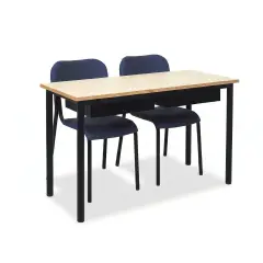 Banco Biposto 600 H 82 cm - Sottopiano in Lamiera – Banco per Adulti - CAM