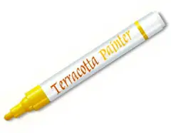 Pennarello per Terracotta - Punta 4 mm - Giallo