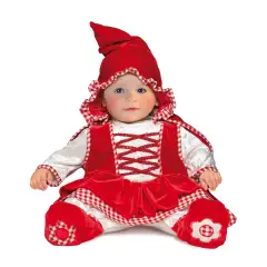 Costume Piccolo Cappuccetto Rosso Superbaby 6/9 Mesi