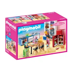 Playmobil 70206 Cucina con Elettrodomestici e Accessori, da 4 Anni