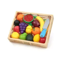 Cassetta Frutta Affetta con Coltello - Giochi di Casa