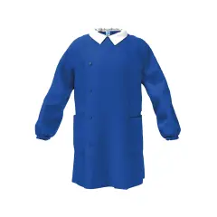 Grembiule Bambino Scuola Senza Ricamo Blu 12 Anni